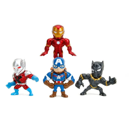 Avengers Nano Metalfigs Diecast Minifiguren 4-er Pack 6 cm - Smalltinytoystore
