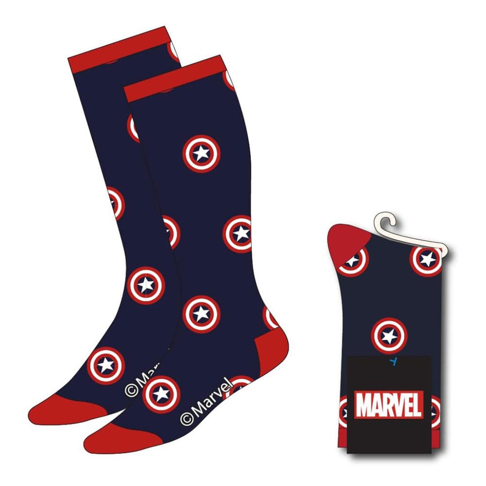 Avengers Socken Captain America Shield 38-45 - Smalltinytoystore