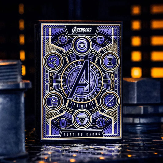 Avengers - The Infinity Saga Spielkarten Blue Version - Smalltinytoystore