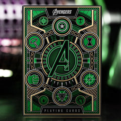 Avengers - The Infinity Saga Spielkarten Green Version - Smalltinytoystore