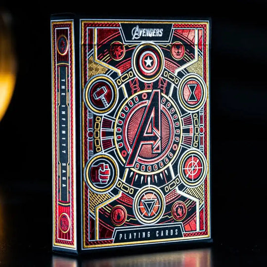 Avengers - The Infinity Saga Spielkarten Red Version - Smalltinytoystore