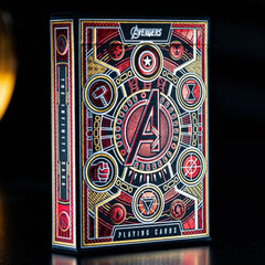 Avengers - The Infinity Saga Spielkarten Red Version - Smalltinytoystore