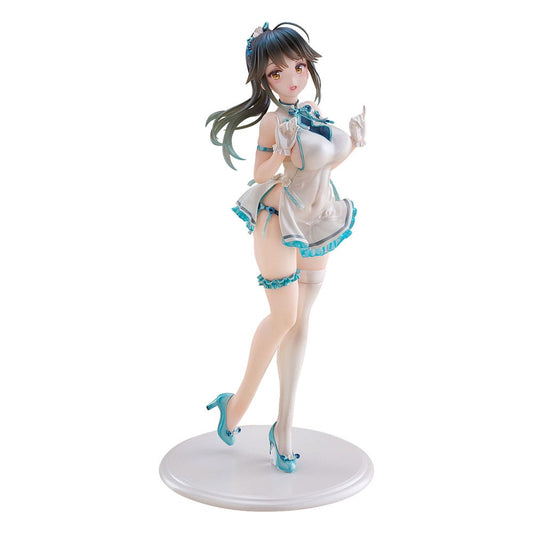 Avian Romance Pink Label 5 PVC Statue 1/6 Ponytail Girl: Qipao 29 cm - Smalltinytoystore