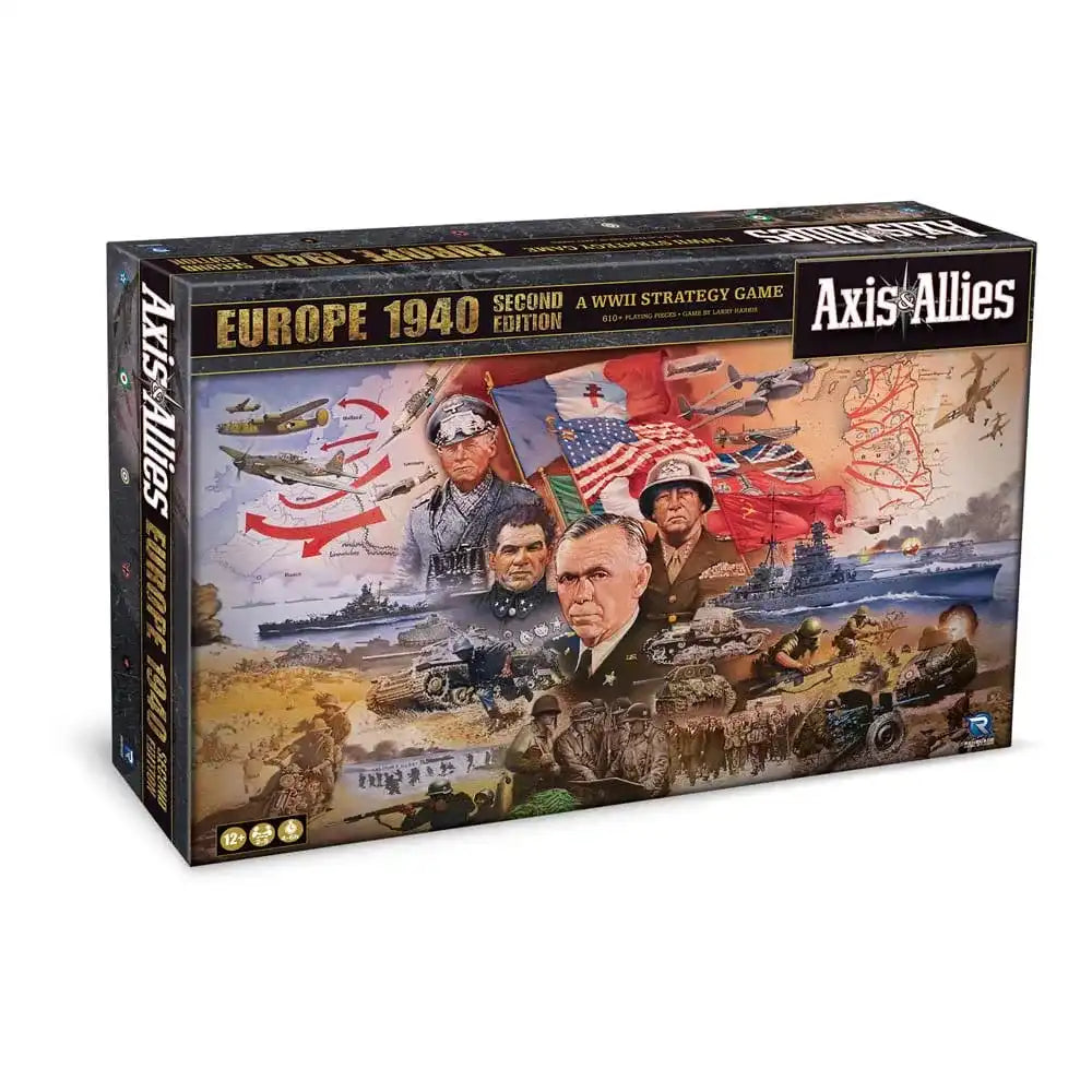 Axis & Allies Brettspiel Axis & Allies: 1940 Europpe Second Edition *Englische Version* - Smalltinytoystore