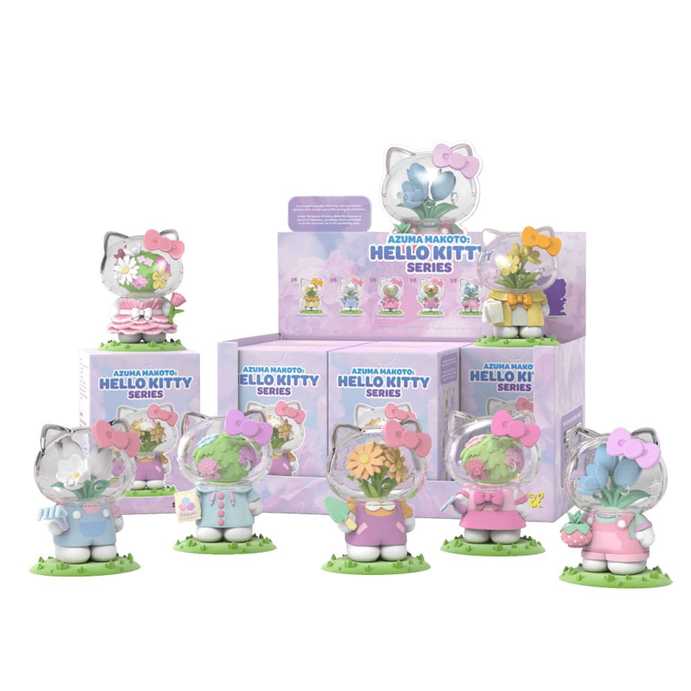 Azuma Makoto: Blind Box Sanrio Hello Kitty Series Display (6) - Smalltinytoystore