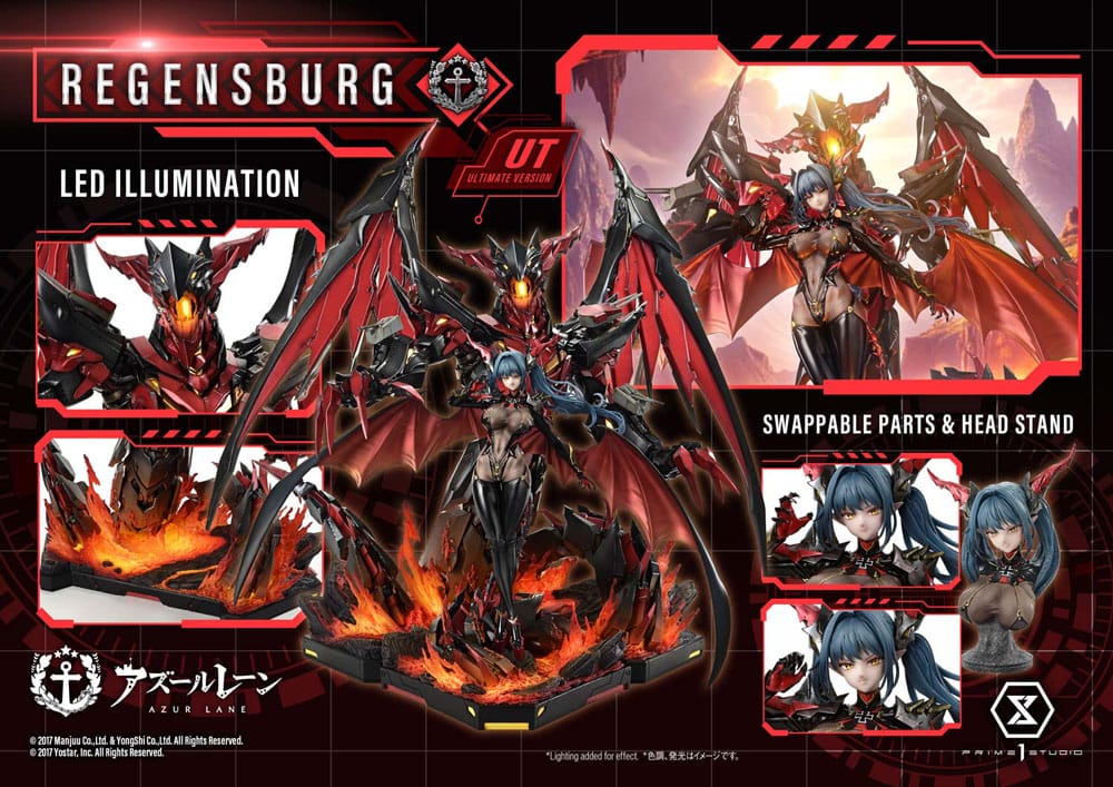Azur Lane Concept Masterline Series Statue 1/6 Regensburg Ultimate Ver. 66 cm - Smalltinytoystore