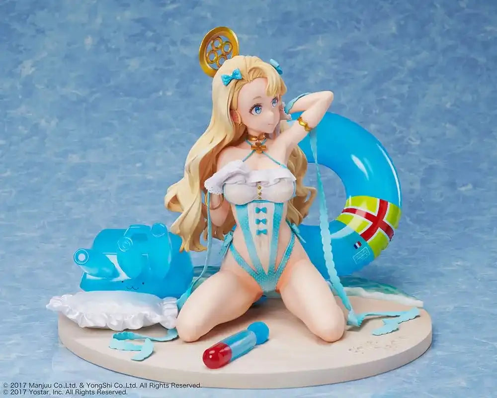 Azur Lane PVC Statue 1/4 Emile Bertin swimsuit costume Côte d'Azur 21 cm - Smalltinytoystore