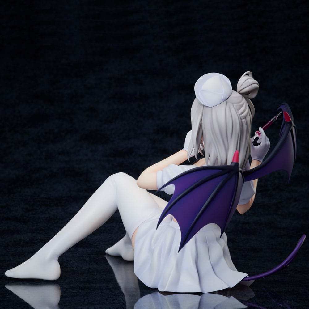 Azur Lane PVC Statue 1/4 Manchester: Midnight Devil in White 18 cm - Smalltinytoystore