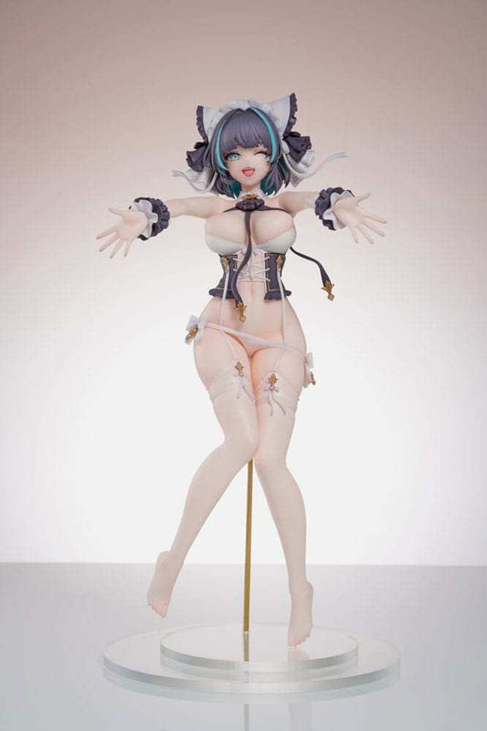 Azur Lane PVC Statue 1/6 Cheshire Hugging Pillow Cover Illustration Ver. 25 cm - Smalltinytoystore