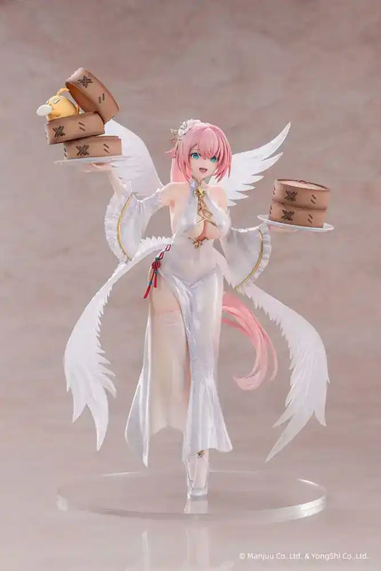 Azur Lane PVC Statue 1/6 Theseus: New Year's White Plumage Ver. 27 cm - Smalltinytoystore
