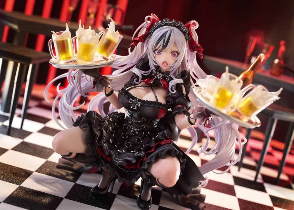 Azur Lane PVC Statue 1/7 Elbe: Time to Show Off AmiAmi Limited Edition 16 cm - Smalltinytoystore
