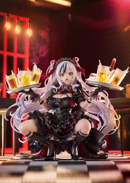 Azur Lane PVC Statue 1/7 Elbe: Time to Show Off AmiAmi Limited Edition 16 cm - Smalltinytoystore