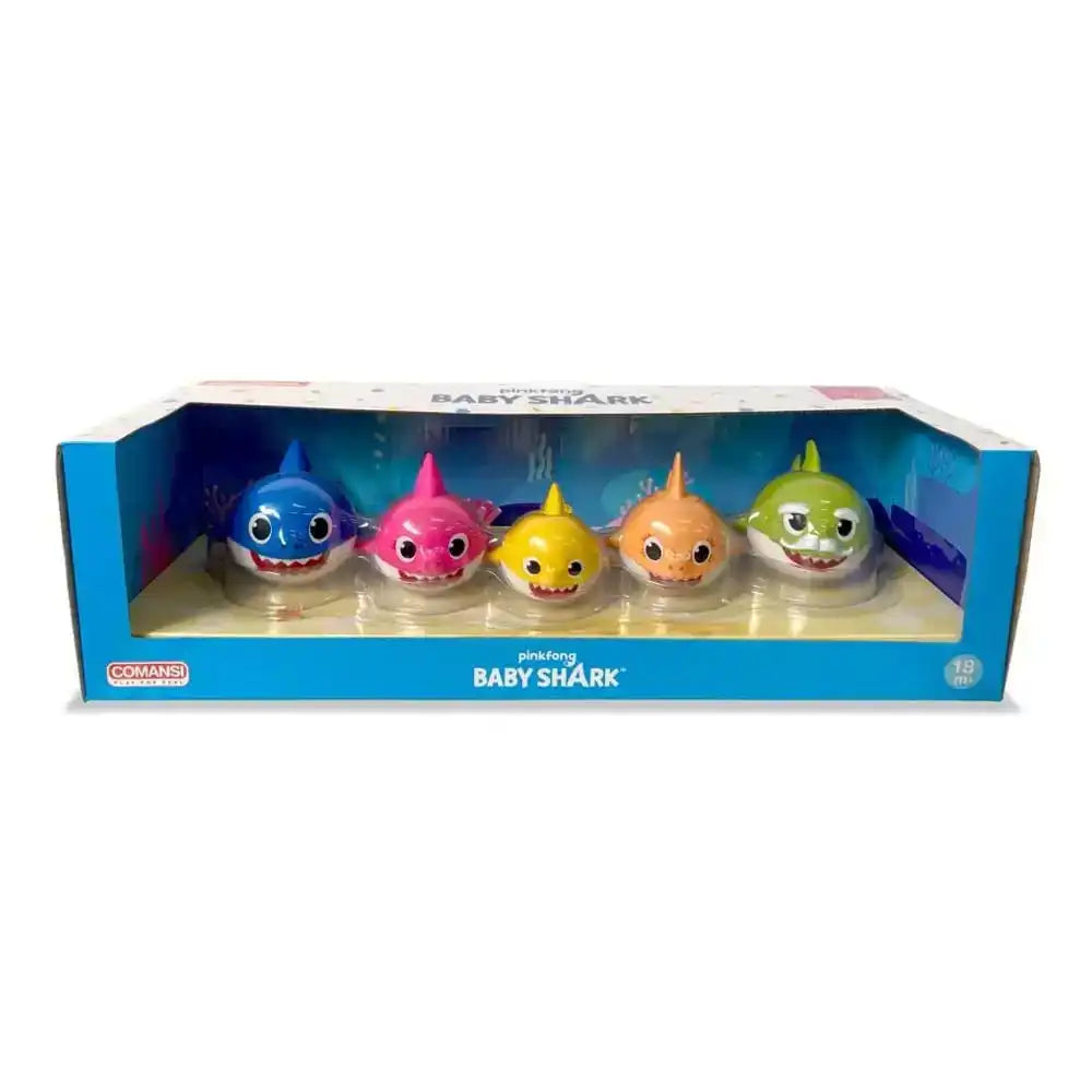 Baby Shark Geschenkbox-Set Minifiguren (5) - Smalltinytoystore