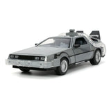 Back to the Future Hollywood Rides Diecast Modell 1/24 Back to the Future 1 Time Machine - Smalltinytoystore