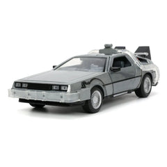 Back to the Future Hollywood Rides Diecast Modell 1/24 Back to the Future 1 Time Machine - Smalltinytoystore