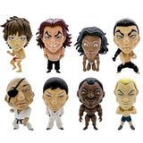 Baki Hanma 16d Collectible Figure Collection PVC Minifiguren 8er-Pack Baki Hanma 6 cm - Smalltinytoystore