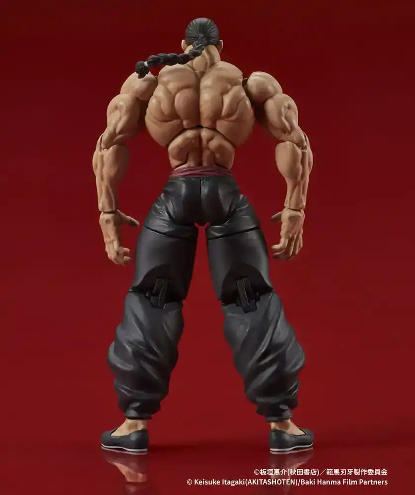 Baki Hanma Digaction Actionfigur Retsu Kaioh 7 cm
