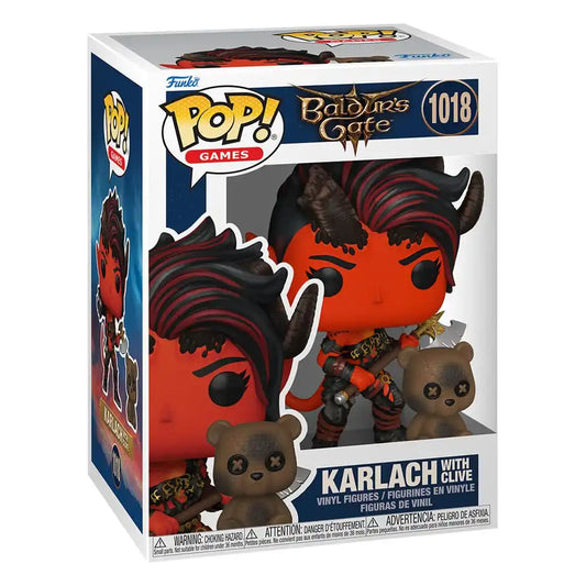 Baldur's Gate POP! & Buddy Vinyl Figur Karlach & Clive 9 cm - Smalltinytoystore