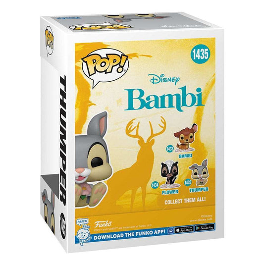 Bambi 80th Anniversary POP! Disney Vinyl Figur Thumper 9 cm - Smalltinytoystore