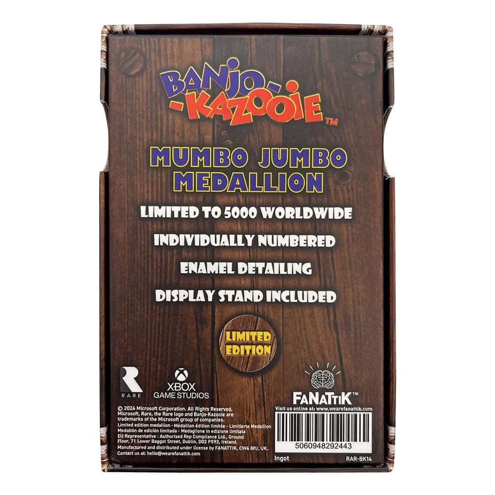 Banjo-Kazooie Medaille Mumbo Jumbo Limited Edition - Smalltinytoystore