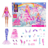 Barbie Adventskalender mit Puppe Fantasy - Smalltinytoystore