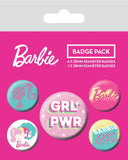 Barbie Ansteck-Buttons 5er-Pack Girl Power - Smalltinytoystore
