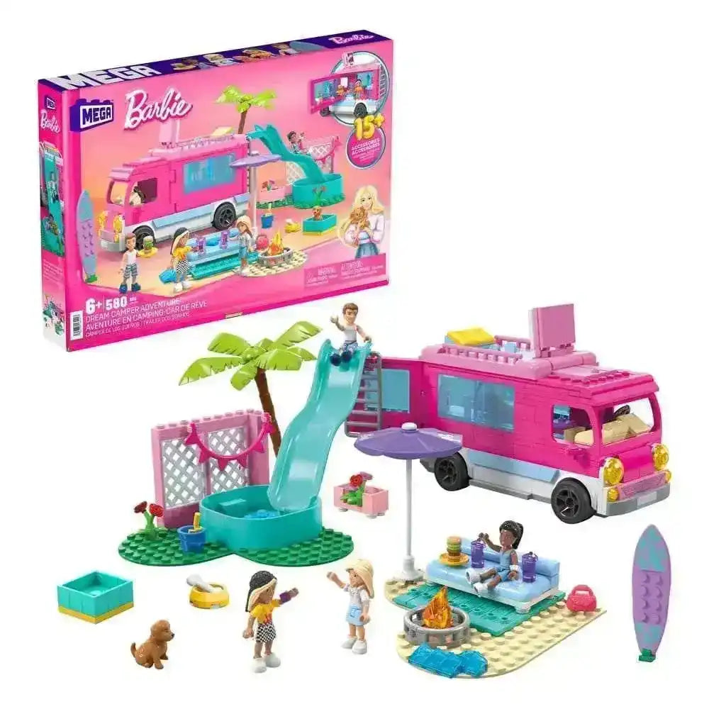Barbie MEGA Bauset Abenteuer mit dem Traumwohnmobil - Smalltinytoystore