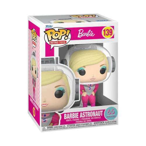 Barbie POP! Retro Toys Vinyl Figur Astronaut Barbie 9 cm - Smalltinytoystore