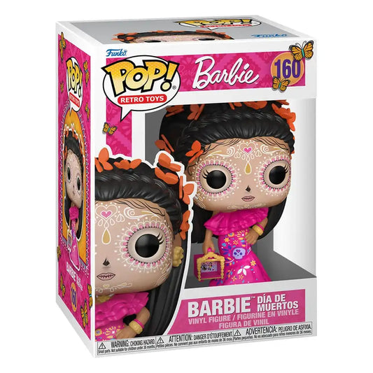 Barbie POP! Retro Toys Vinyl Figur Barbie Dia de los Muertos 9 cm - Smalltinytoystore