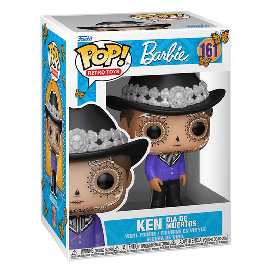 Barbie POP! Retro Toys Vinyl Figur Ken Dia de los Muertos 9 cm - Smalltinytoystore