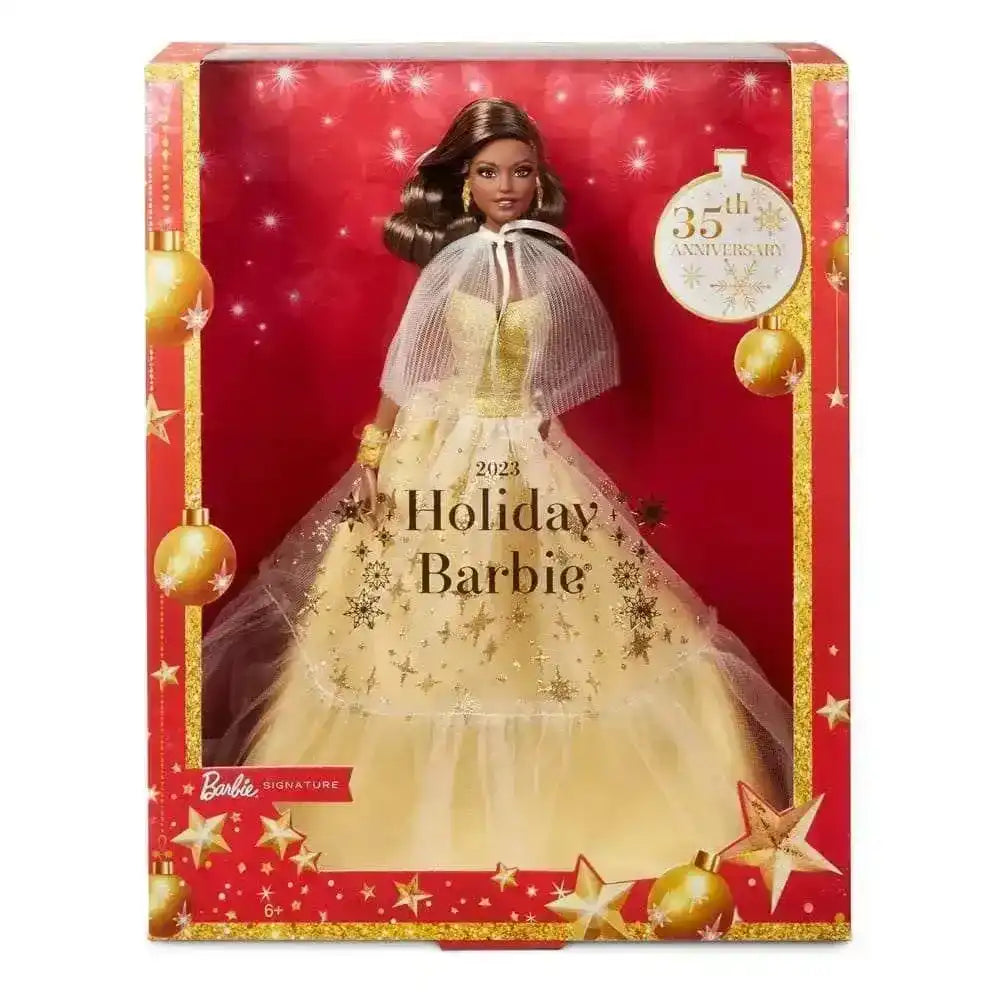 Barbie Signature Puppe 2023 Holiday Barbie #2 - Smalltinytoystore