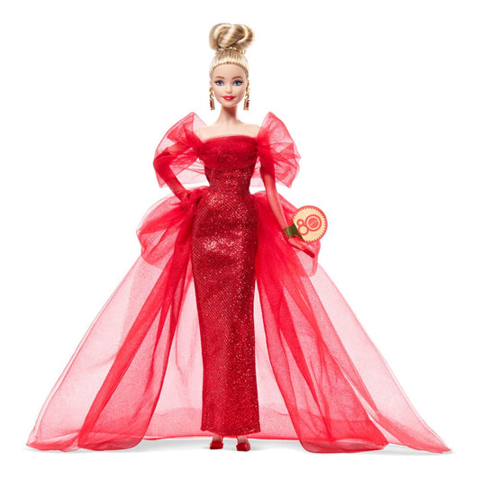 Barbie Signature Puppe 80th Anniversary Blonde - Smalltinytoystore