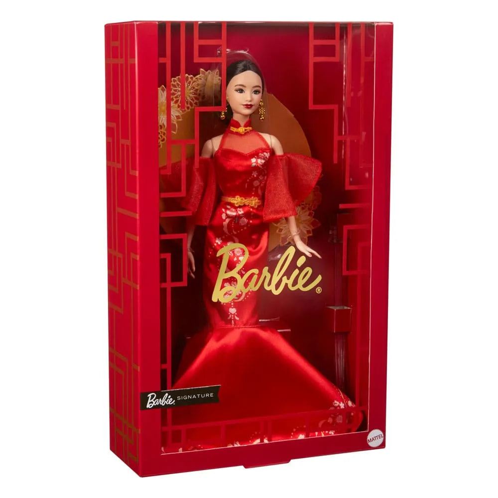 Barbie Signature Puppe Lunar New Year with Qipao Dress - Smalltinytoystore