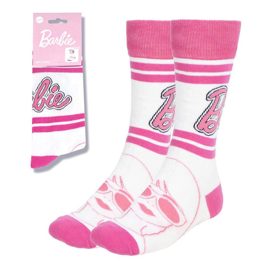 Barbie Socken Logo White 36-43 - Smalltinytoystore