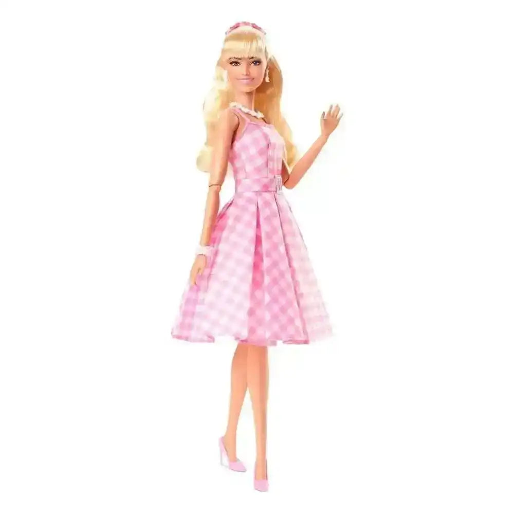 Barbie The Movie Puppe Barbie in Pink Gingham Dress - Smalltinytoystore
