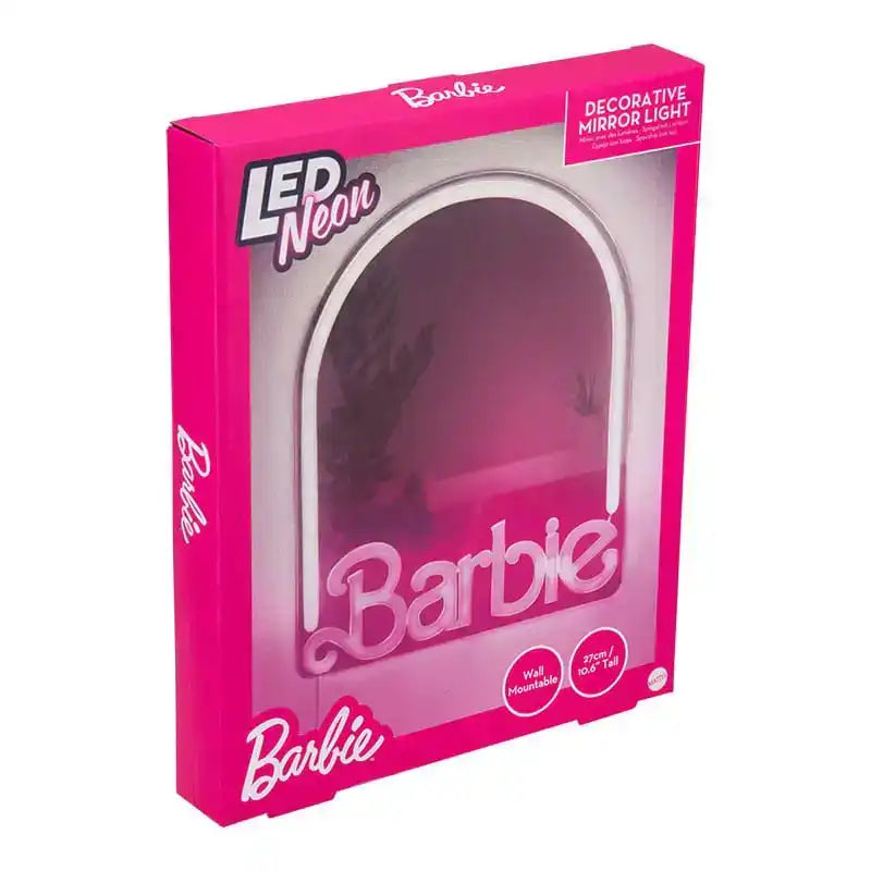 Barbie Wand-Spiegel Neon 27 cm - Smalltinytoystore
