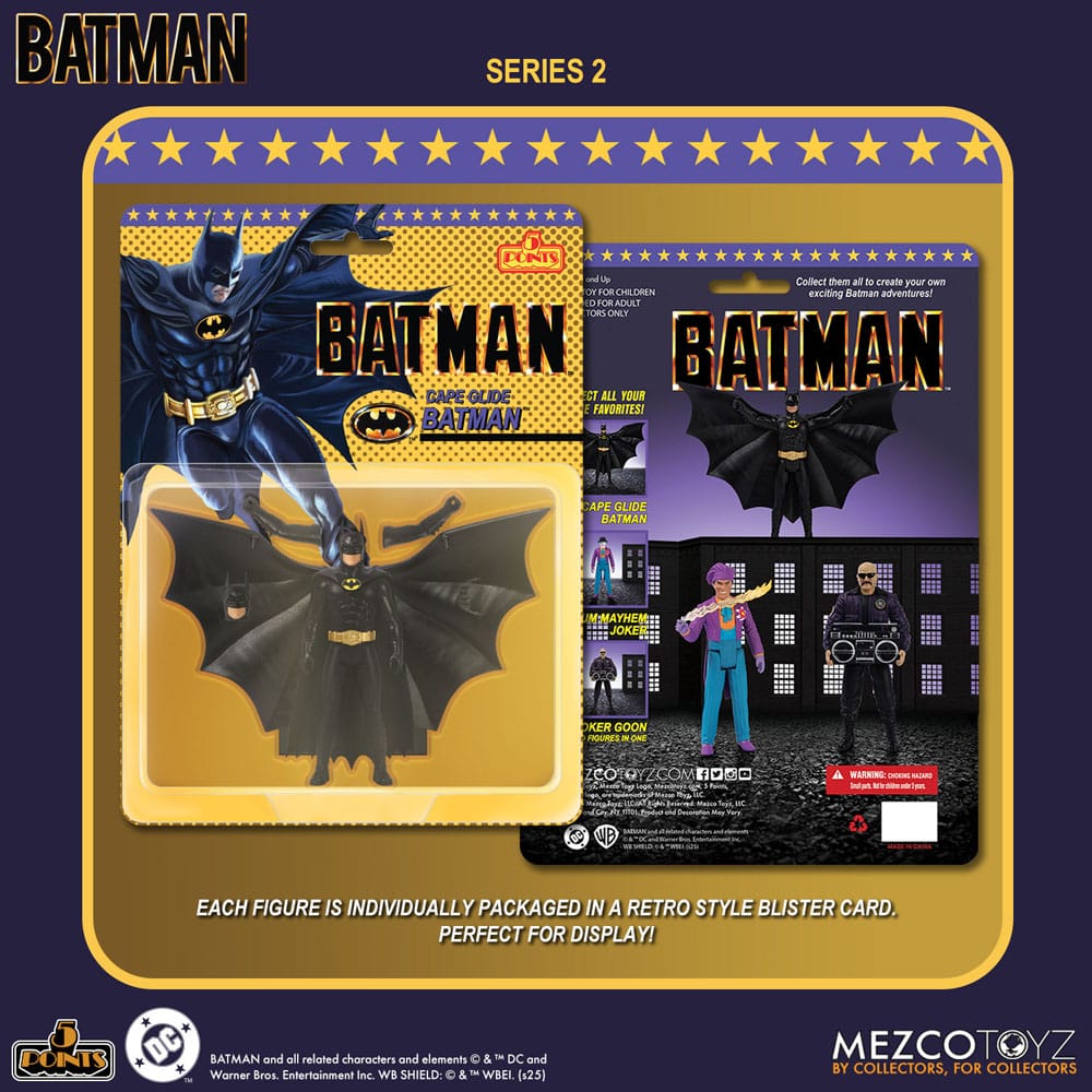 Batman (1989) 5 Points Actionfiguren 9 cm Series 2 Sortiment (24) - Smalltinytoystore