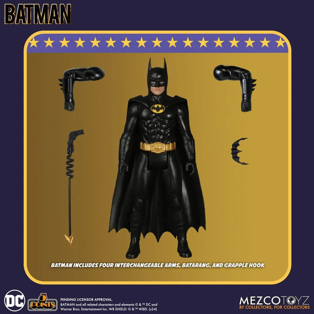 Batman (1989) 5 Points Actionfiguren 9 cm Sortiment (24) - Smalltinytoystore