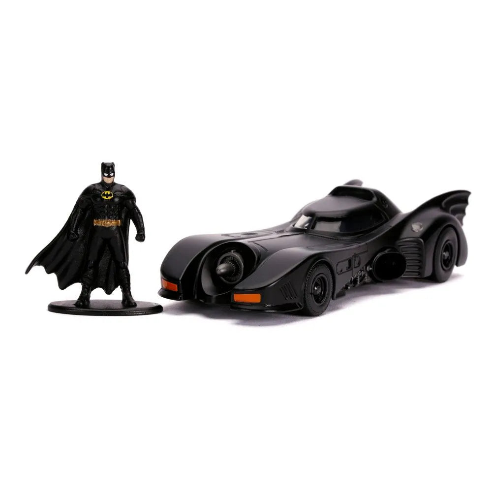 Batman 1989 Hollywood Rides Diecast Modell 1/32 1989 Batmobil mit Figur - Smalltinytoystore