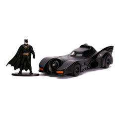 Batman 1989 Hollywood Rides Diecast Modell 1/32 1989 Batmobil mit Figur - Smalltinytoystore