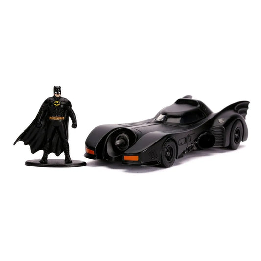 Batman 1989 Hollywood Rides Diecast Modell 1/32 1989 Batmobil mit Figur - Smalltinytoystore