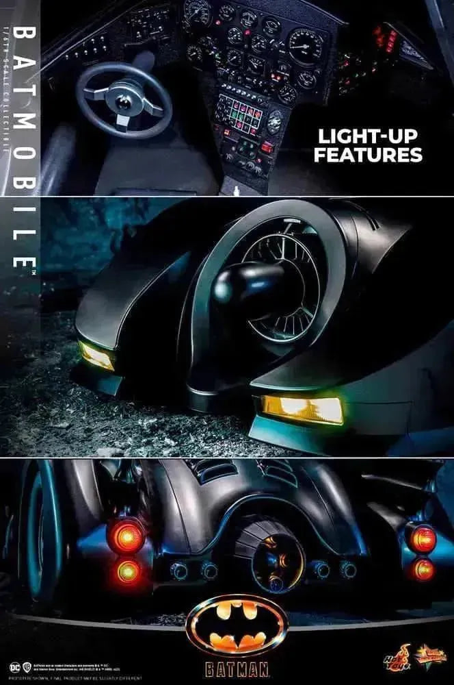 Batman (1989) Movie Masterpiece Fahrzeug 1/6 Batmobile 100 cm HOT TOYS - Smalltinytoystore