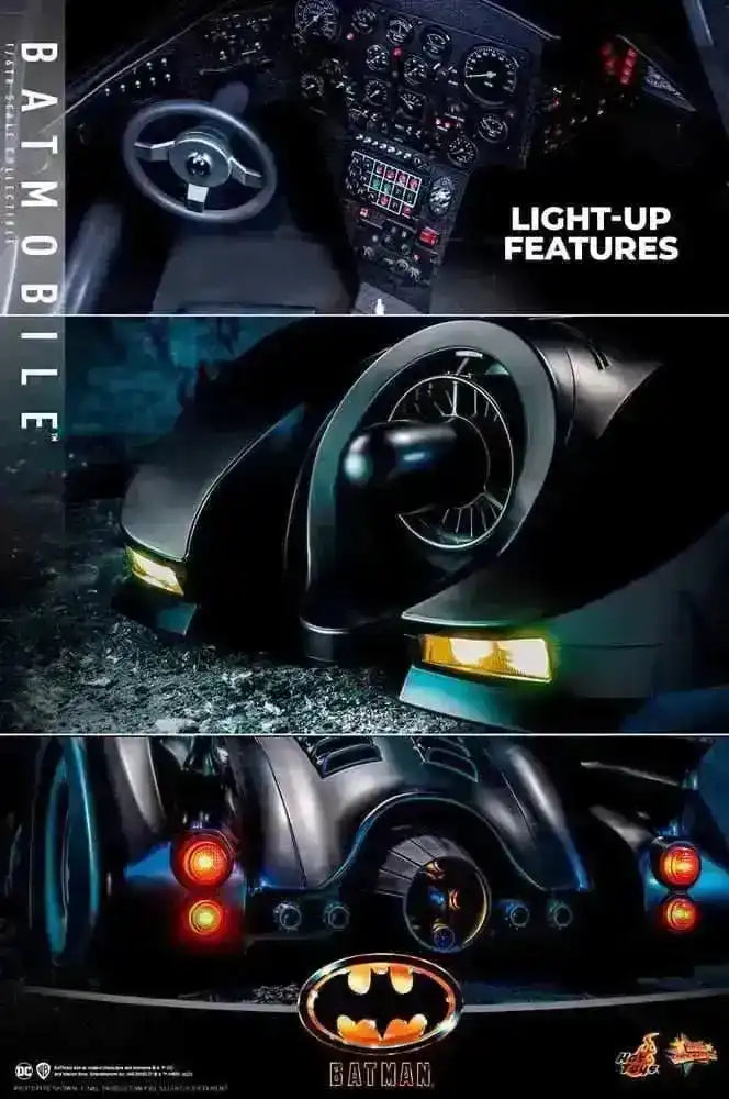 Batman (1989) Movie Masterpiece Fahrzeug 1/6 Batmobile 100 cm HOT TOYS - Smalltinytoystore