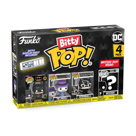 Batman 85th Anniversary Bitty POP! Vinyl Figuren 4er-Pack Batman 2,5 cm - Smalltinytoystore