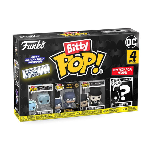 Batman 85th Anniversary Bitty POP! Vinyl Figuren 4er-Pack Freeze 2,5 cm - Smalltinytoystore