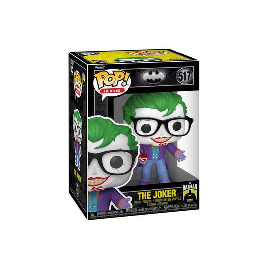 Batman 85th Anniversary POP! Movies Vinyl Figur The Joker w/Teeth 9 cm - Smalltinytoystore