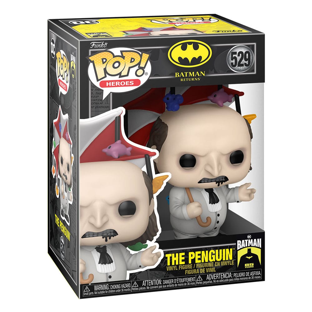 Batman 85th Anniversary POP! Movies Vinyl Figur The Penguin 9 cm - Smalltinytoystore