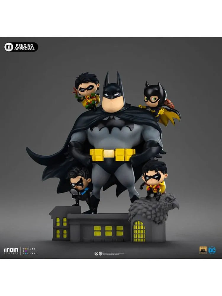 Batman Animated icons PVC Figur Batman Family 18 cm - Smalltinytoystore