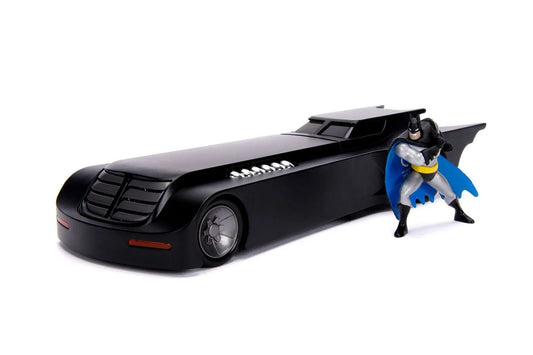 Batman Animated Series Metals Diecast Modell 1/24 Batmobile mit Figur - Smalltinytoystore