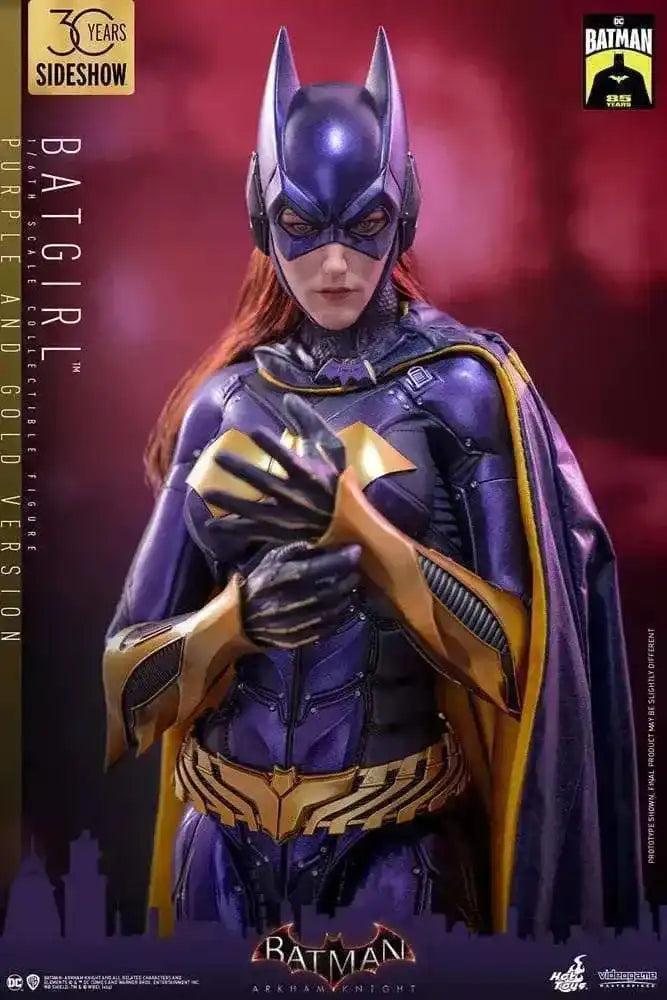 Batman Arkham Knight Videogame Masterpiece 1/6 Batgirl (Purple and Gold Version) Exclusive 30 cm HOT TOYS - Smalltinytoystore